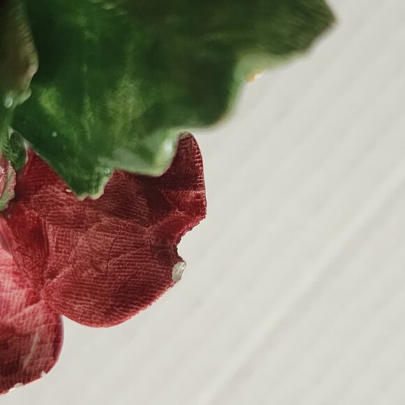 Capodimonte Italy Porcelain Candle Holder Flowers Butterfly Multicolor - Picture 14 of 15